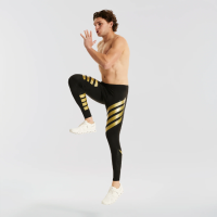 PRESSIO - Men - Power Tight - Black/Gold